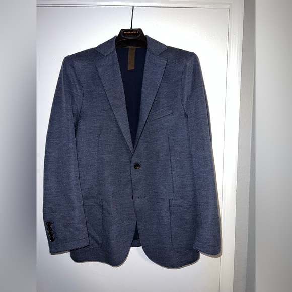 Navy stretch Eleventy sportcoat